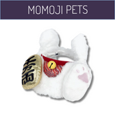 Momoji Fortune Cat Bib - Fluffy White